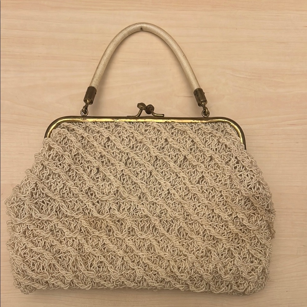 Elegant Beige Handbag